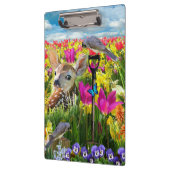 Vogelfeld von Blume Klemmbrett (Links)