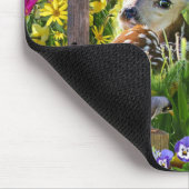 Vogelfeld von Blume Mousepad (Ecke)