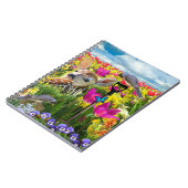 Vogelfeld von Blume Notizblock (Linke Seite)