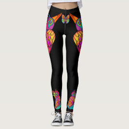 Vogelfigur Leggings