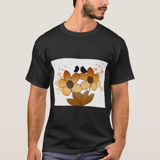 Vogelflötengesang Grafik T-Shirt (Vorderseite)