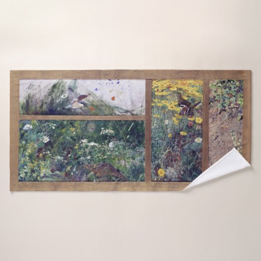 Vogelforschung, Bruno Liljefors Badehandtuch (Badehandtuch)