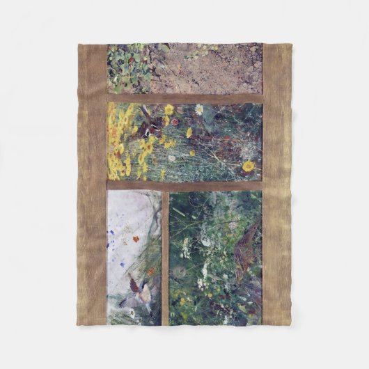 Vogelforschung, Bruno Liljefors Fleecedecke (Vorderseite)