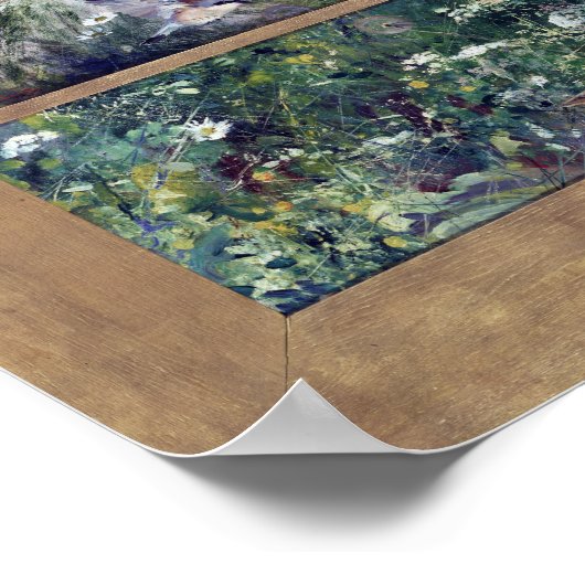 Vogelforschung, Bruno Liljefors Poster (Ecke)