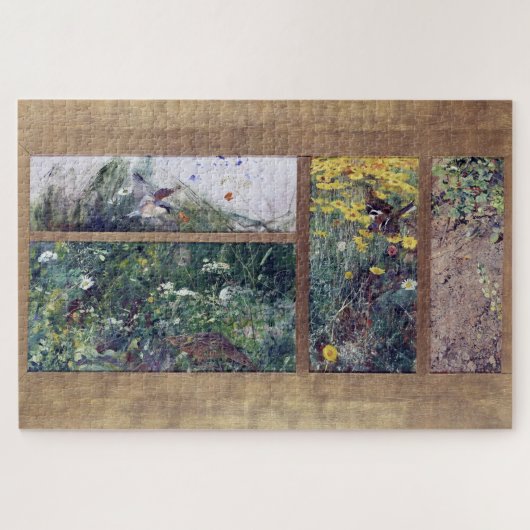 Vogelforschung, Bruno Liljefors Puzzle (Horizontal)