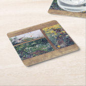 Vogelforschung, Bruno Liljefors Rechteckiger Pappuntersetzer (angewinkelt)