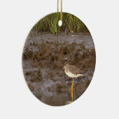 Vogelfoto-Ornament Keramik Ornament (Rechts)