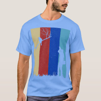 Vogelfotografin Birdwatcher Camera Vintag Birdi T-Shirt