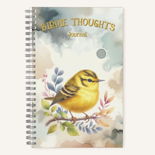 Vogelfreie Gedanken Journal Notizblock (Vorderseite)