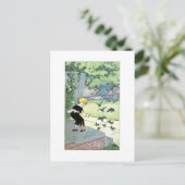 Vogelfreunde Postkarte (Stehend Vorderseite)