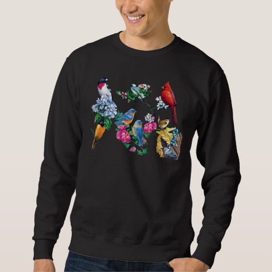 Vogelfreunde Sweatshirt (Vorderseite)