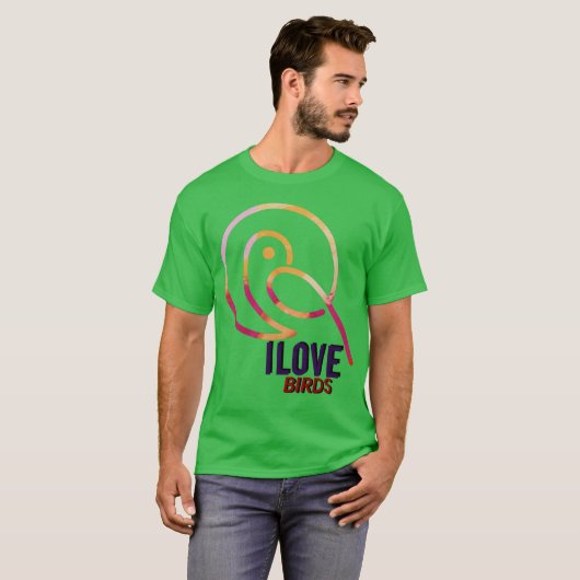 Vogelfreunde T-Shirt (Vorne ganz)