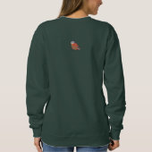 Vogelfreundliches Halloween: Süßes oder Saures ode Sweatshirt (Rückseite)