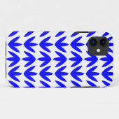 Vogelfutter - Blau und Weiß Case-Mate iPhone Hülle (Rückseite (Horizontal))