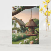 Vogelfutter und Vogelschutzgebiete als Kernlandsch Karte (Gelbe Blume)