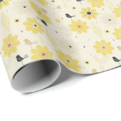 Vogelgarten Geschenkpapier (Rolleneckpunkt)
