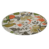 Vogelgarten: Nahtlos Schneidebrett (Ecke)