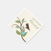 Vogelgeburtstag Serviette (Ecke)