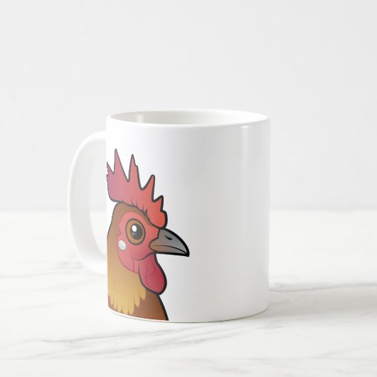 Vogelgeflügel Kaffeetasse (Vorderseite Links)