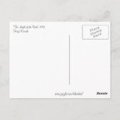 Vogelgel Postkarte (Rückseite)