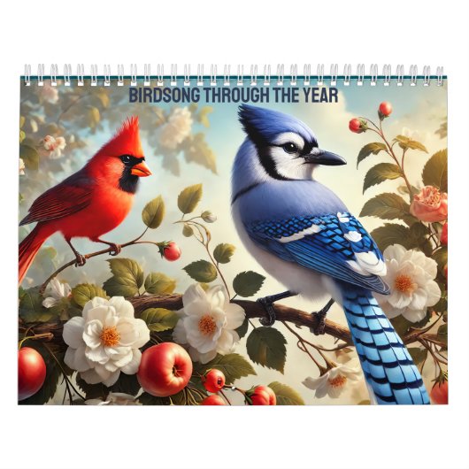 Vogelgesang im Jahresverlauf Kalender (Titelbild)