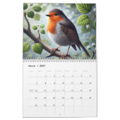 Vogelgesang im Jahresverlauf Kalender (Mär 2027)