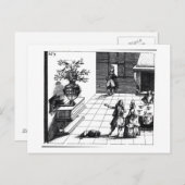 Vogelgesangsmusik, veröffentlicht in der Fassung c Postkarte (Vorne/Hinten)