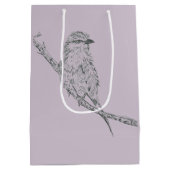 Vogelgeschenktasche Mittlere Geschenktüte (Rückseite)