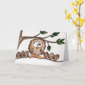 Vogelgewächse Karte (Gelbe Blume)