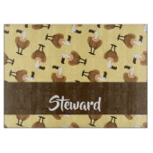 Vogelgewächse Schneidebrett (Vorderseite)