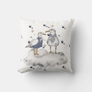 Vogelgezwirnkissen Kissen