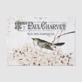 Vogelgezwirnpapier Seidenpapier