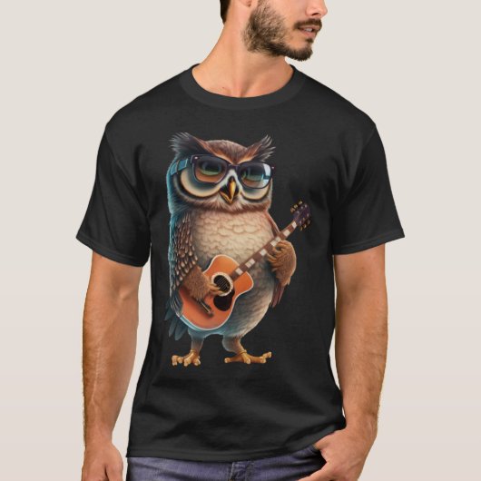 Vogelgitarre 1 T-Shirt (Vorderseite)