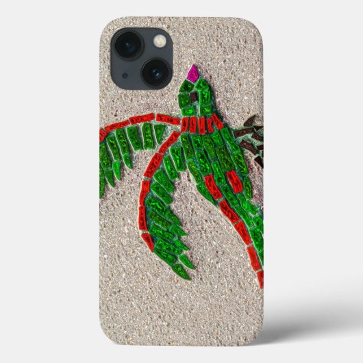 Vogelglas Art 2 Case-Mate iPhone Hülle (Rückseite)