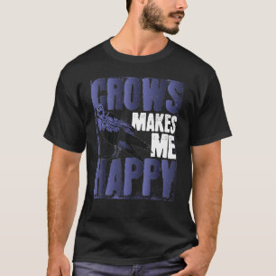 Vogelgotik-Schwarzer Tierkeil 1 T-Shirt