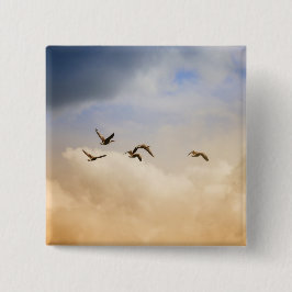 Vogelgrippe im Flug Button