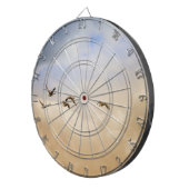 Vogelgrippe im Flug Dartscheibe (Vorderseite rechts)