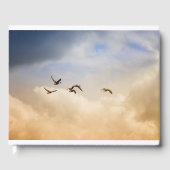 Vogelgrippe im Flug Gästebuch (Vorderseite)