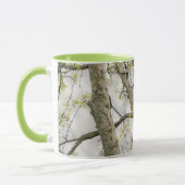 Vogelgrippe im Tasse-Cup der Bäume Tasse (Links)