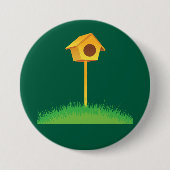 Vogelhaus Button (Vorderseite)