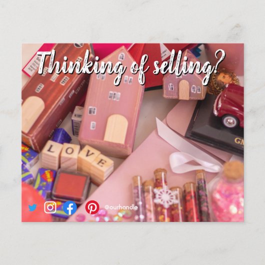 Vogelhaus, das echte Anwesen-Valentine verkauft Flyer (Vorne)