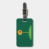 Vogelhaus Gepäckanhänger (Vorderseite vertikal)