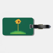 Vogelhaus Gepäckanhänger (Rückseite horizontal)