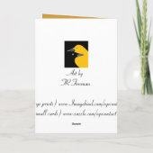 Vogelhaus in den Drosseln des Landes 2, die Karte (Rückseite)