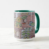 Vogelhaus-Tasse Tasse (VorderseiteRechts)