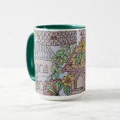 Vogelhaus-Tasse Tasse (Vorderseite Links)