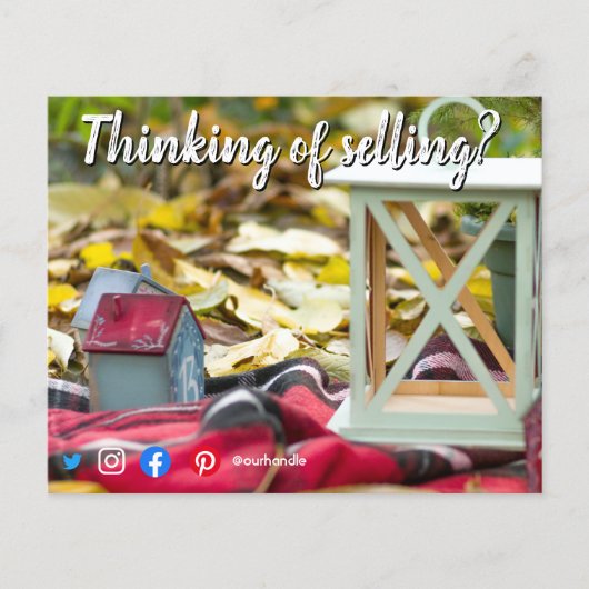 Vogelhaus verkaufen E-Mail echtes Anwesen Herbst H Flyer (Vorne)