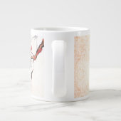 Vogelhintergrund Jumbo-Tasse (Rückseite)