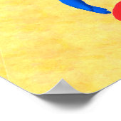 Vogelhornmonster Animated Character Poster (Ecke)