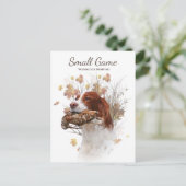 Vogelhund, Waldhundjagd Postkarte (Stehend Vorderseite)